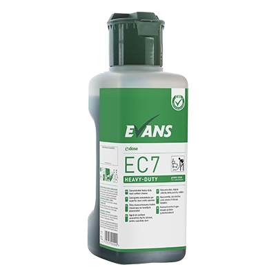 Evans EC7 Super Concentrate Heavy-Duty Hard Surface Cleaner 1ltr